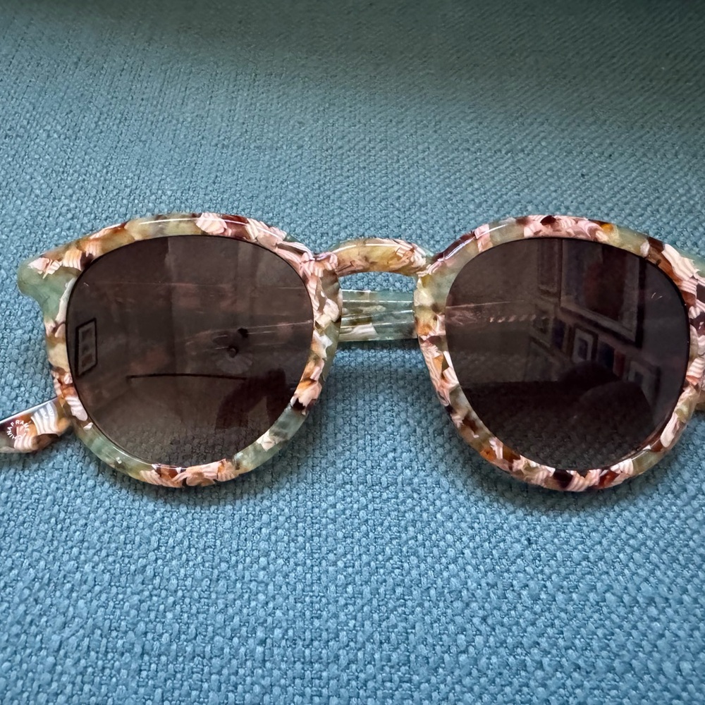 NWOT KREWE Collins Nylon Sunglasses, Frappe